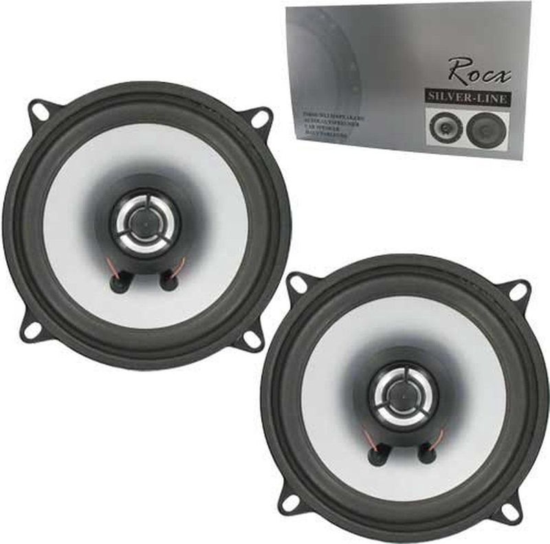 Rocx - 2 Weg Luidspreker Set - Diameter 130 mm - Vermogen 80 Watt