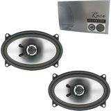 Rocx - 2 Weg Luidspreker Set - Zwart - 80 Watt - Compact