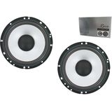 Rocx - Woofer Set - Auto Speaker - Diameter 165 mm - Vermogen 100 Watt