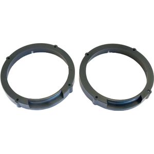 Speakerring - Zwart - Passend Voor Seat/Hyundai - Diameter 165 mm - Set van 2