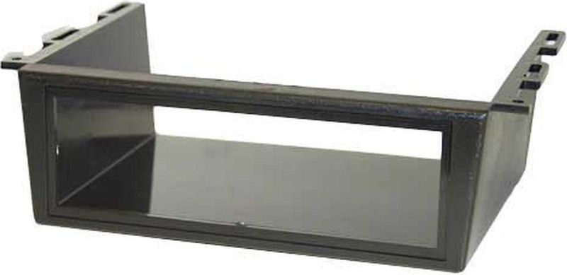 TCP - Universeel Inbouwframe - Zwart - 1-DIN - Garantie 2 Jaar