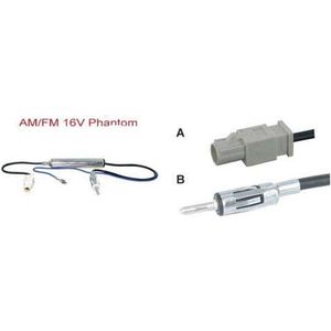 Phantom Antenne Adapter - 16V - Fakra Male - Din Male - Kabel 30 cm