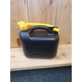 TCP - Jerrycan - Zwart - Plastic - 5 Liter