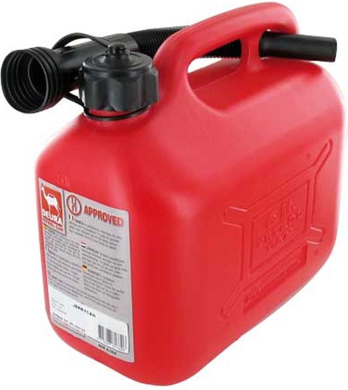 TCP - Jerrycan - Rood - Plastic - Inhoud 5 Liter