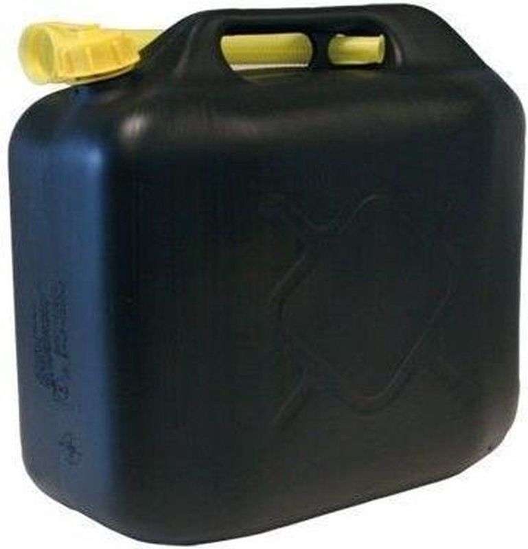 TCP - Jerrycan - Zwart - Plastic - Inhoud 20 Liter