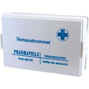 International - Verbandtrommel - 4 Steriele Snelverbanden - Inclusief Accessoires