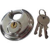 TCP - Disselslot - Zilver - Gegalvaniseerd Metaal - Inclusief Discusslot