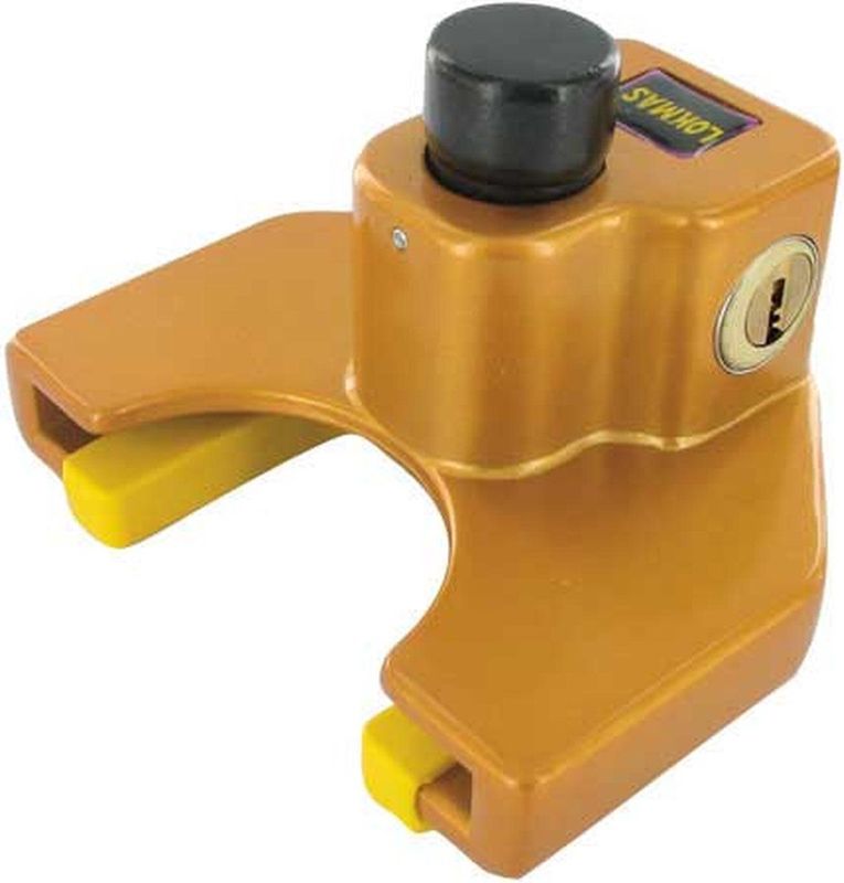 TCP - Disselslot - Beveiliging - Geel - Kunststof en Gegalvaniseerd Metaal