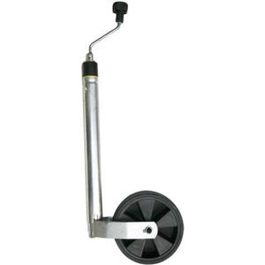 Neuswiel - Ø 48 mm - Velg PVC - Massieve Band - Met Dissel 0 - 125 kg