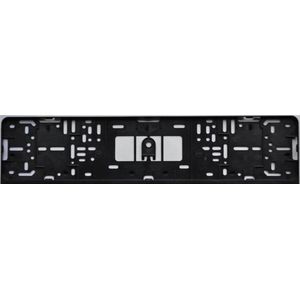 1 + 1 Gratis Kentekenplaathouder voor Auto - Zwart 52 x 11 cm - push - voor NL en BE.