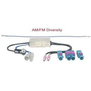 AM/FM Diversity Antenne Adapter Actief