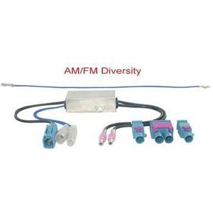 AM/FM Diversity Antenne Adapter Actief