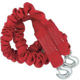 TCP - Stretch Sleepkabel - Rood - Elastisch - Maximaal Trekgewicht 4000kg