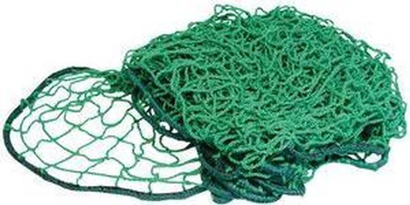 TCP - Bagagenet - Zwart - 1,75 x 3 Meter - Met Koord en Remper - Inclusief Opbergtas