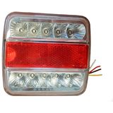 TCP - Nummerbord Achterlicht - Wit - LED - 12V