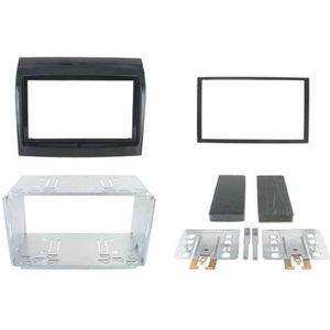 Dubbeldin Paneel - Zwart - Fiat Tcp 12.331094-23 - Inbouwframe