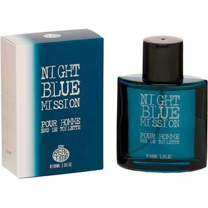 Real Time Night blauw Mission EDT 100 ml