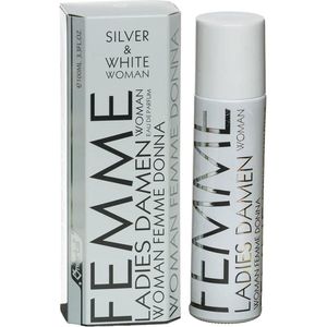Omerta Zilverkleurige en witte vrouw - Eau de Parfum - 100 ml, 1er verpakking (1 x 100 g)