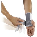 Push Med Polsbrace - Grijs - Links - Maat 1