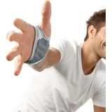 Push Med Polsbrace - Grijs - Rechts - Maat 1