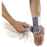 Push Med Polsbrace - Grijs - Rechts - Maat 1