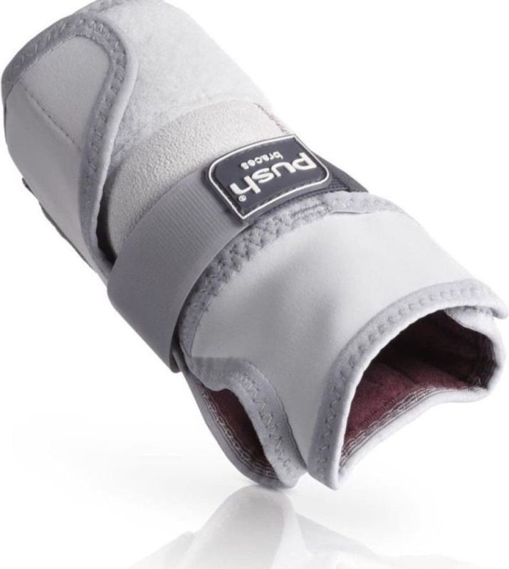 Push Med Polsbrace Splint - Grijs - Links - Maat 3