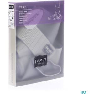 Push Care Enkelbrace - Grijs - Rechts - Maat 4