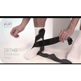 Push Ortho Enkelbrace Aequi - Zwart - Links - Maat 1
