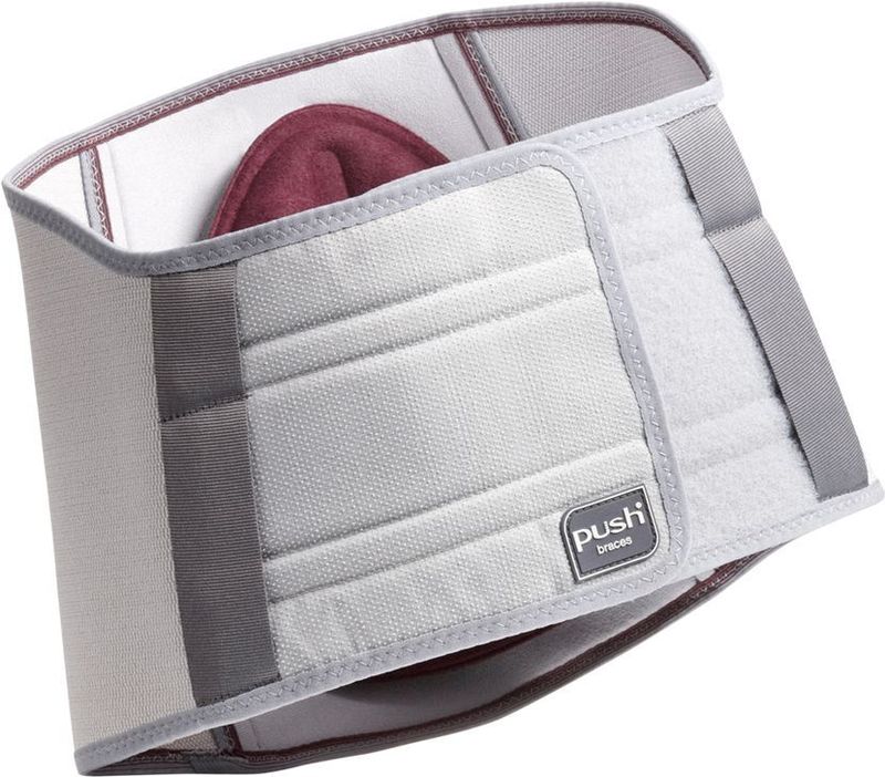 Push Care - Rugbrace - Zwart - Compressie - Verstelbaar