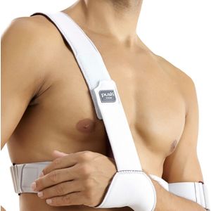 Push Med Schouderbrace Plus - Grijs - Links - Maat 3