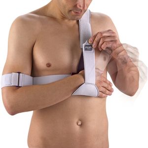 Push Med Schouderbrace Plus - Grijs - Rechts - Maat 2