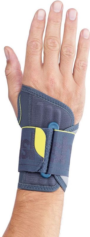 Push Sports Polsbrace - Donkergrijs - Links - Maat S