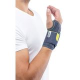 Push Sports Polsbrace - Donkergrijs - Links - Maat M