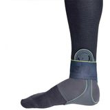 Push Sports Enkelbrace Kicx - Donkergrijs - Links - Maat S