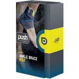 Push Sports Enkelbrace Kicx - Donkergrijs - Links - Maat M