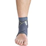 Push Sports Enkelbrace 8 - Donkergrijs - Links - Maat S