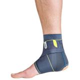 Push Sports Enkelbrace 8 - Donkergrijs - Rechts - Maat S
