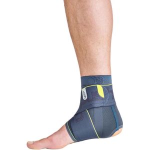 Push Sports Enkelbrace 8 - Donkergrijs - Rechts - Maat S