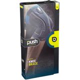 Push Sports Kniebrace - Donkergrijs - Maat XL