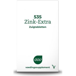 AOV 535 Zink Extra - 30 Zuigtabletten - Mineralen - Voedingssupplementen