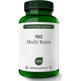 AOV Voedingssupplementen - 102 Multi Basis - 120 vegacaps