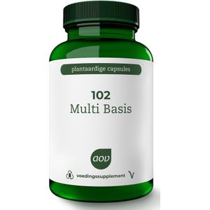AOV Voedingssupplementen - 102 Multi Basis - 120 vegacaps