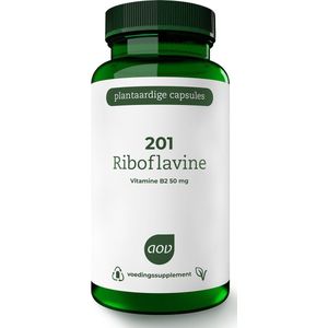 AOV 201 Riboflavine 50mg 100 Vegetarische capsules