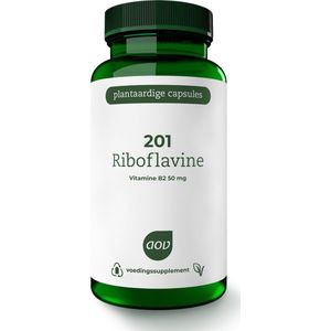 AOV 201 Riboflavine 50mg 100 Vegetarische capsules