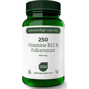 AOV 250 Vitamine B12 & foliumzuur 60 Vegetarische capsules