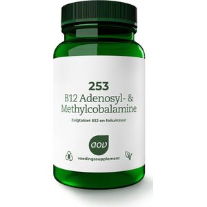 AOV 253 B12 Adenosyl- & Methylcobalamine 60 zuigtabletten