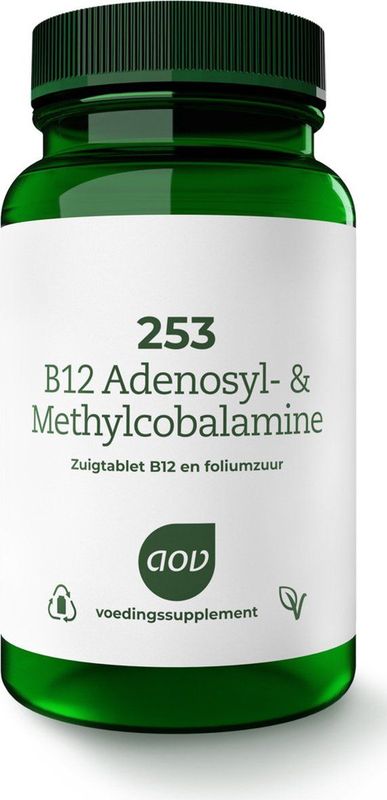 AOV 253 B12 Adenosyl- & Methylcobalamine 60 zuigtabletten