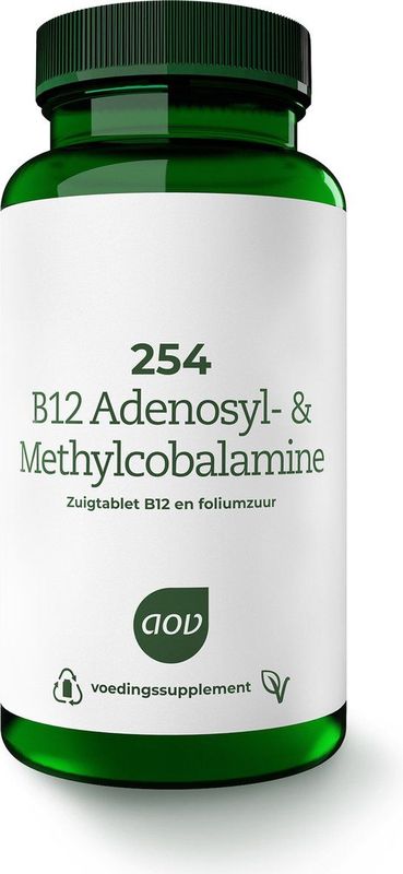 AOV 254 B12 Adenosyl & methylcobalamine 120 zuigtabletten