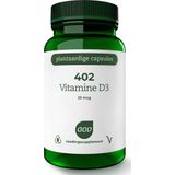 AOV 402 Vitamine D3 25mcg 60 Vegetarische capsules