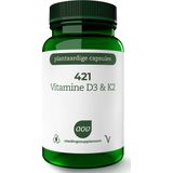 AOV 421 Vitamine D3 & K2 60 Vegetarische capsules